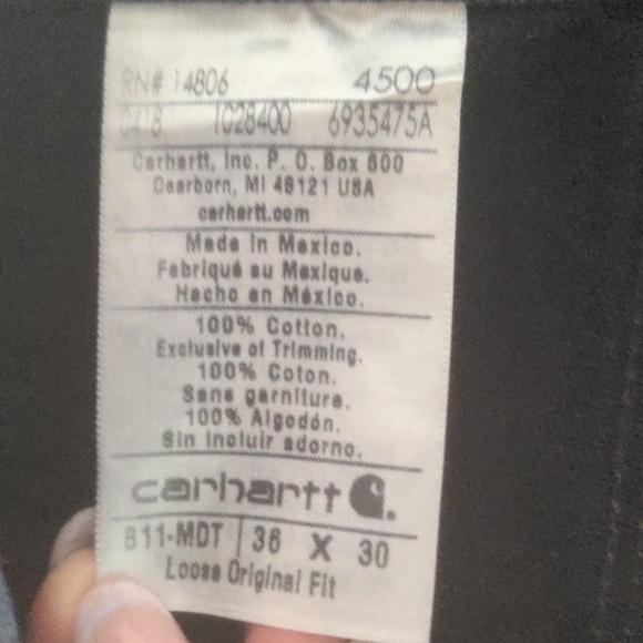 UNWORN Heavy duty Carhartt cargo work pants - Picture 7 of 7